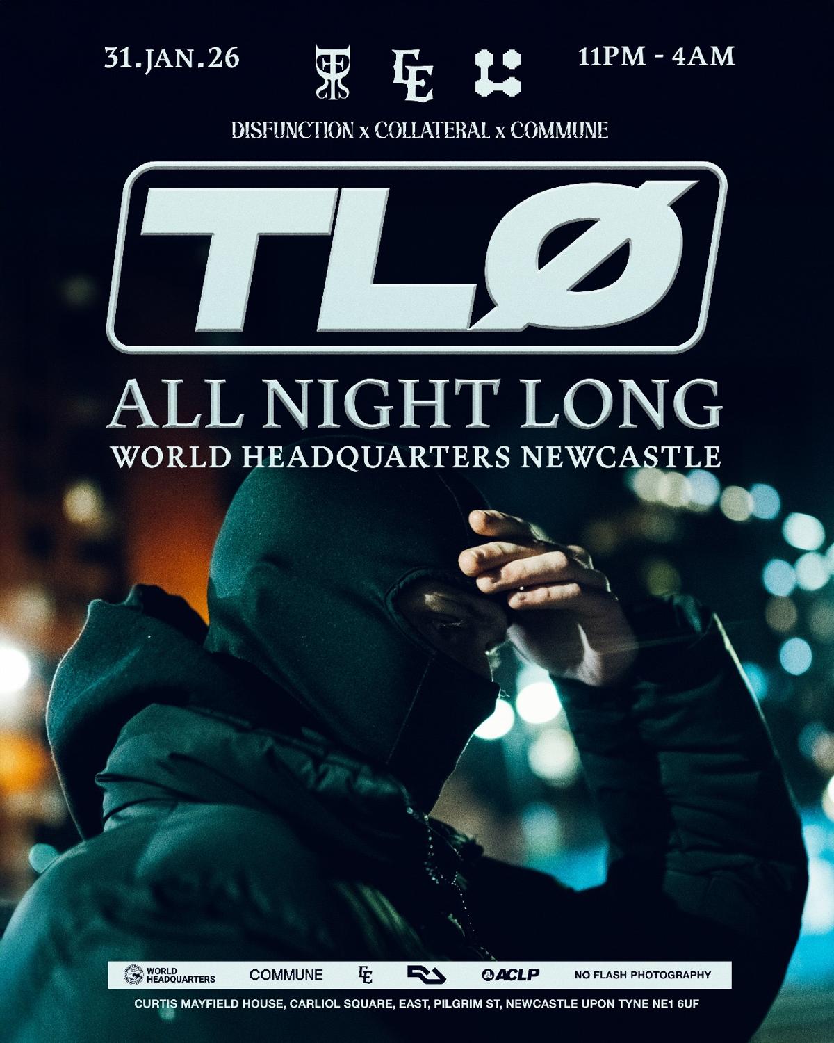 Disfunction X Collateral X Commune - Tlø All Night Long
