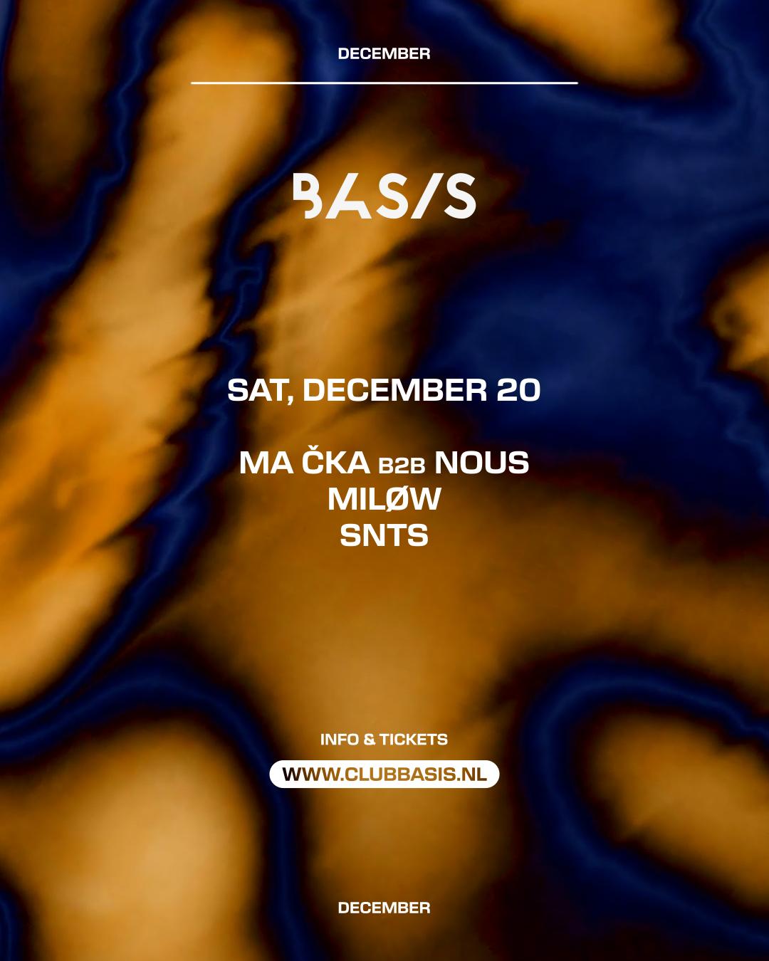 Basis/ Ma Čka B2B Nous/ Miløw/ Snts