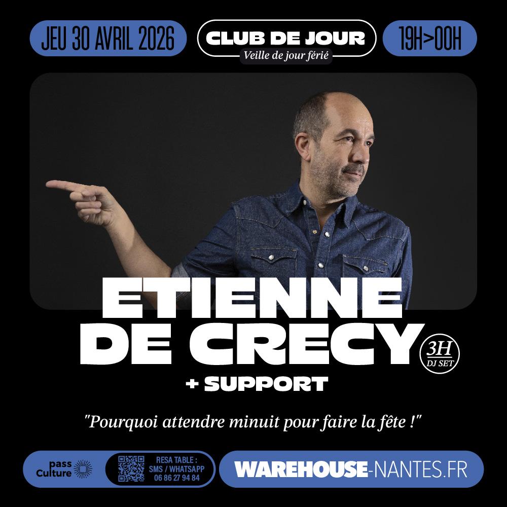 Club De Jour Invite Etienne De Crecy Pour 3H De Dj Set