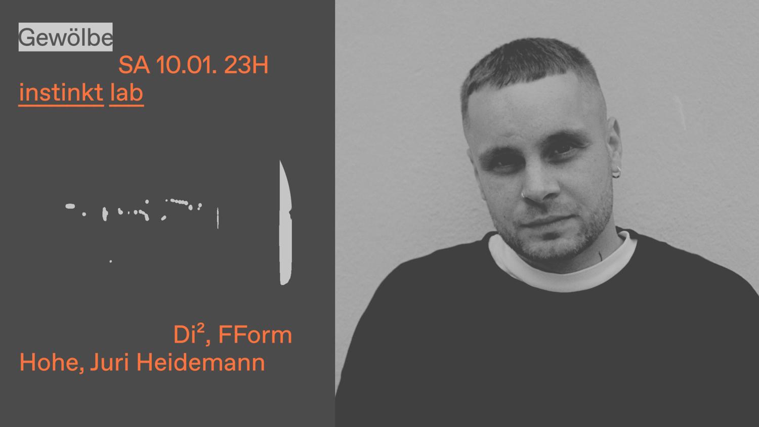 Instinkt Lab With Di², Fform, Hohe, Juri Heidemann