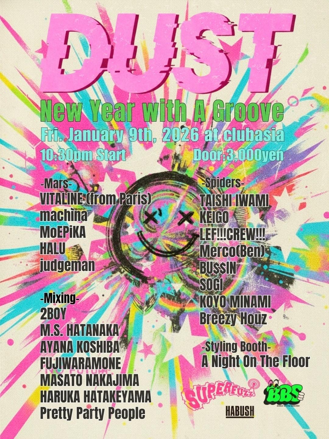 Dust: New Year With A Groove