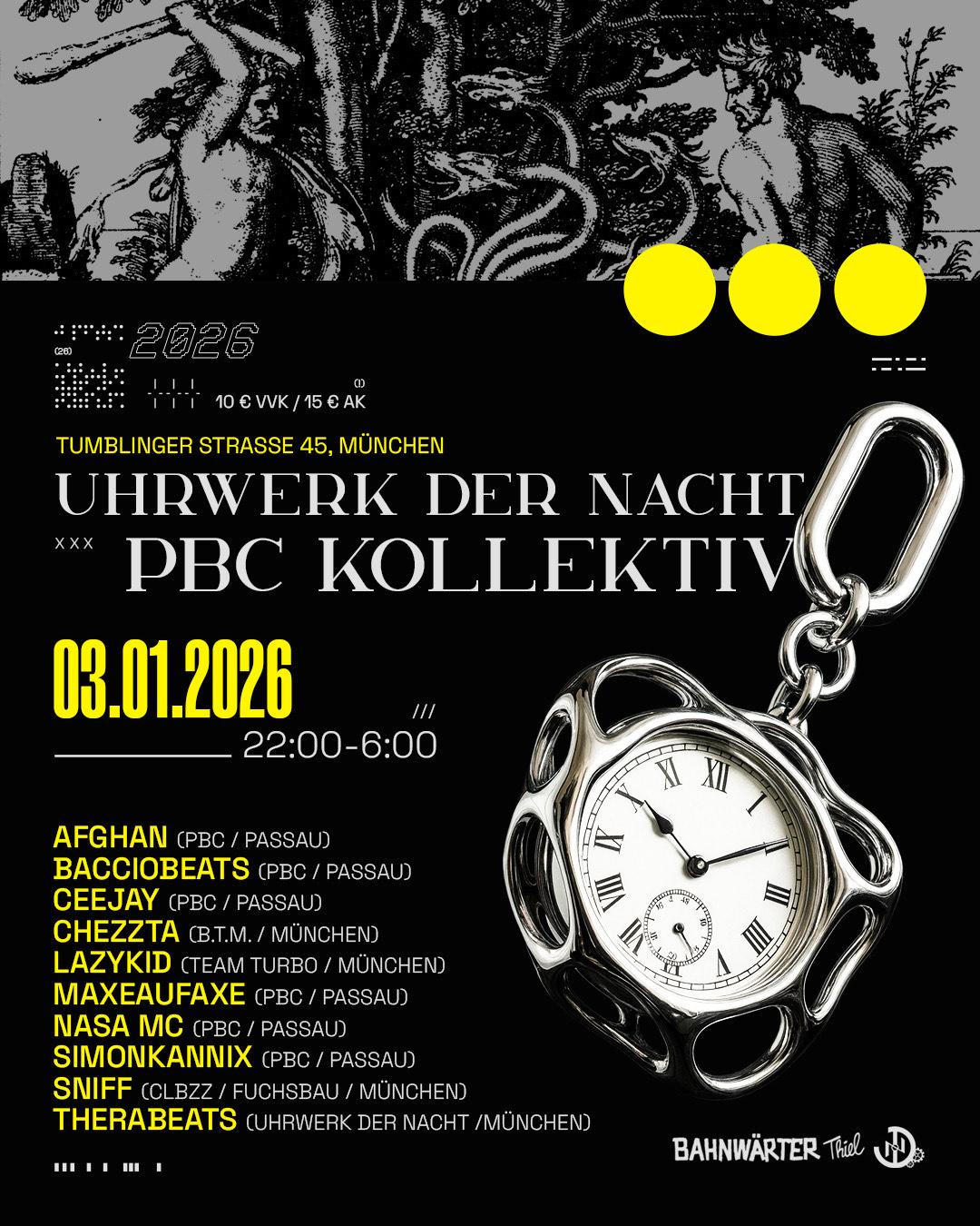 135+ Mit Uhrwerk Der Nacht & Pbc | Bahnwärter Thiel