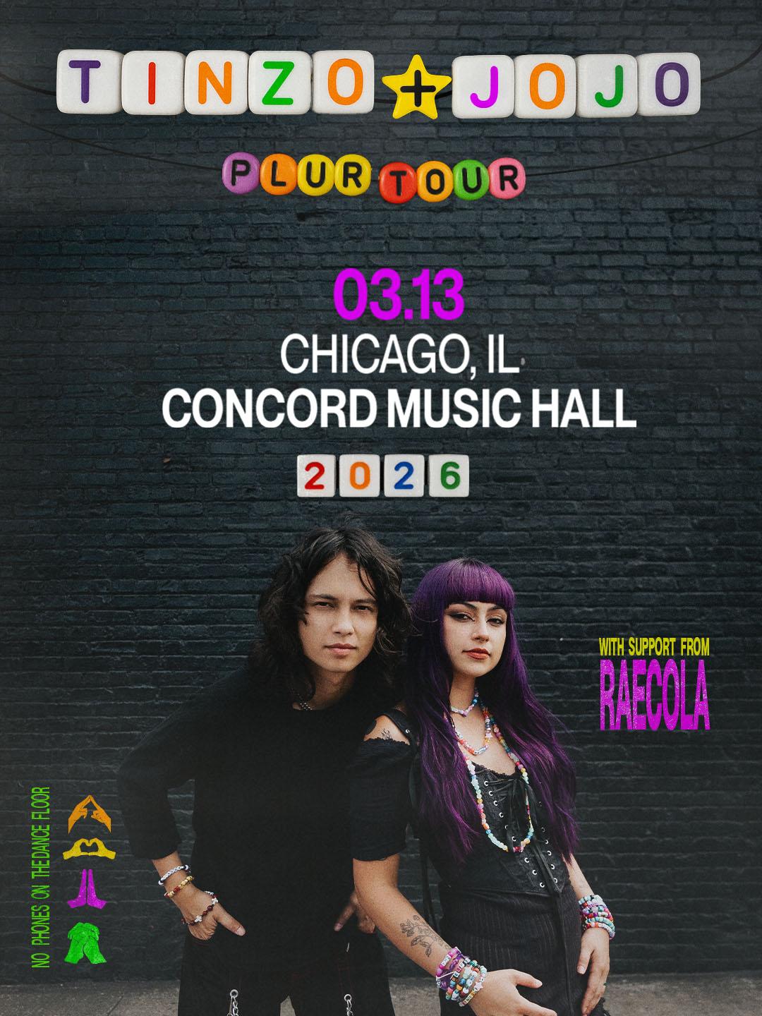 Tinzo + Jojo From Book Club Radio (Plur Tour)