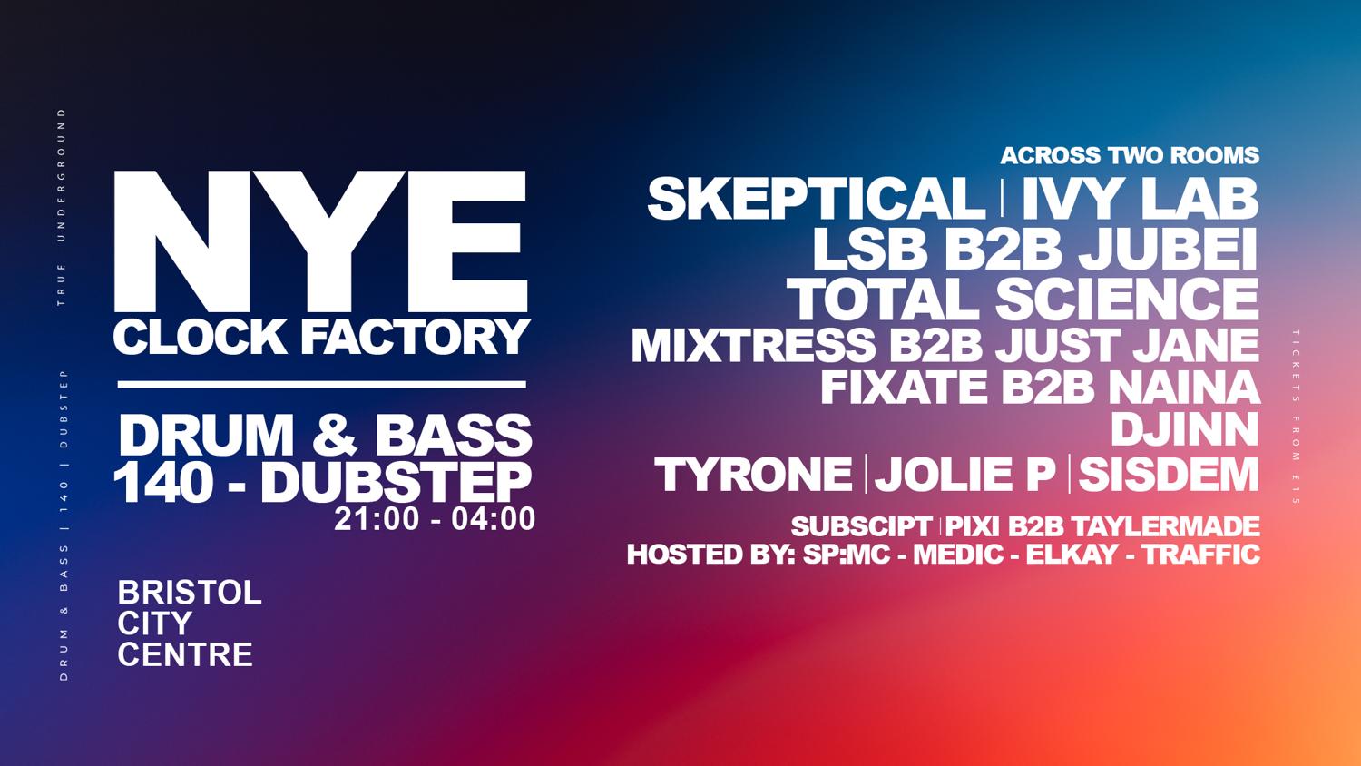 Drum And Bass Nye Rave • Bristol