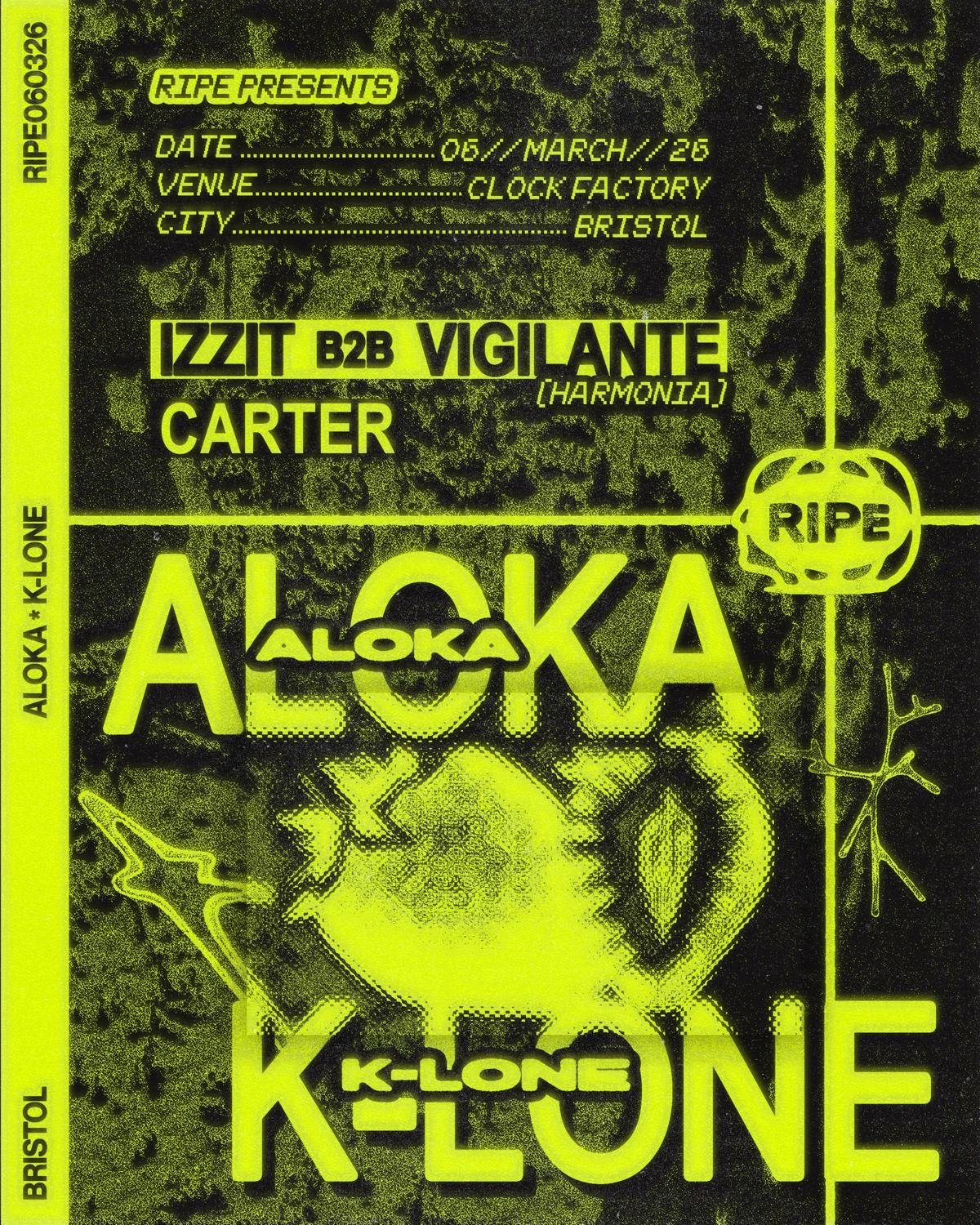 Ripe Presents: Aloka, K-Lone