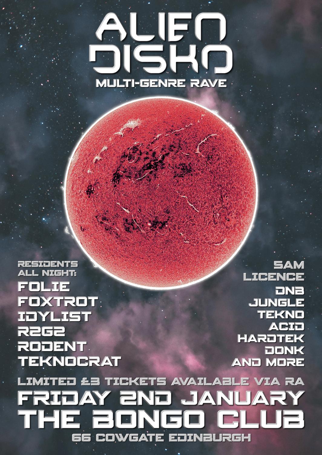 Alien Disko: Residents All Night [5Am Licence]