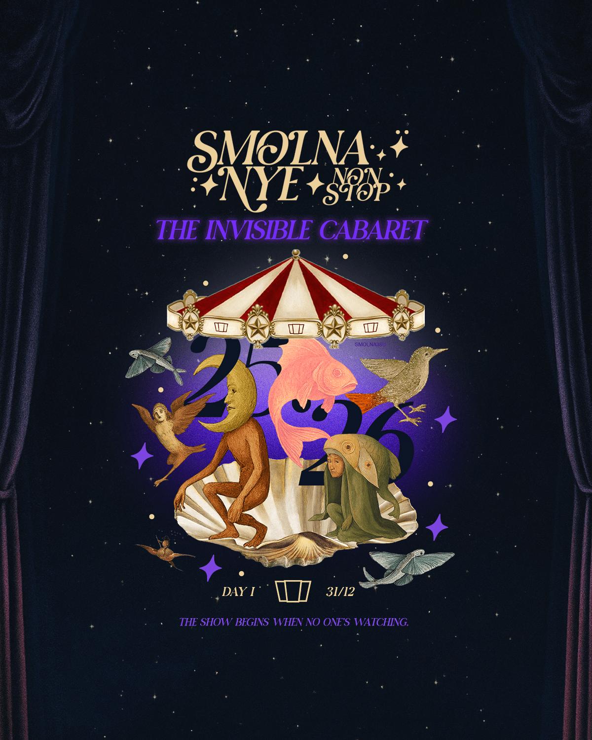 Nye Non Stop Day 1: The Invisible Cabaret