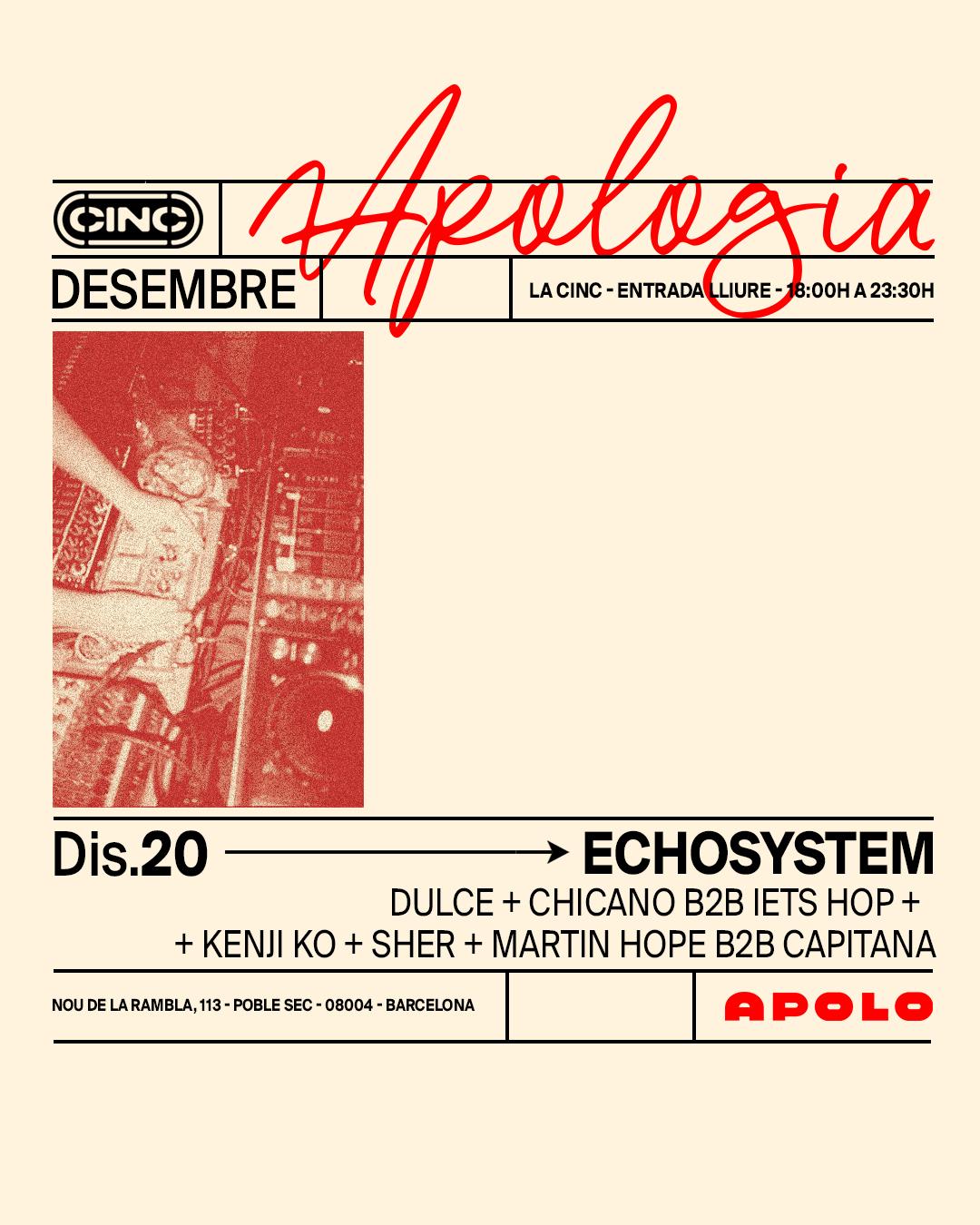 Apologia X Echosystem