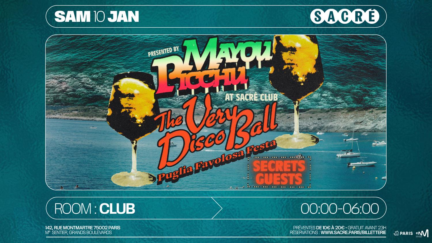 Sacré Présente: The Very Disco Ball #2 By Mayou Picchu