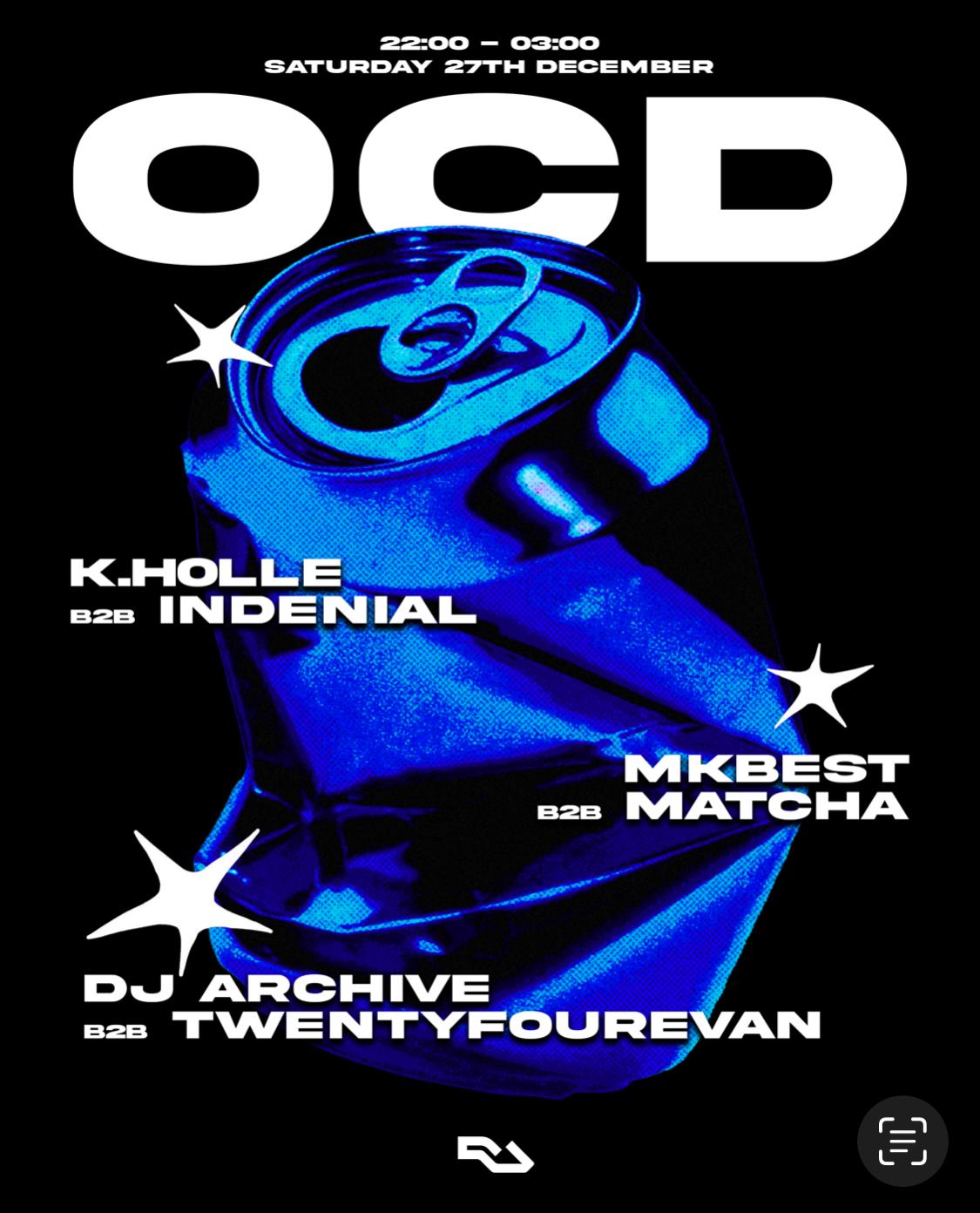 Ocd - Sat 27Th Dec