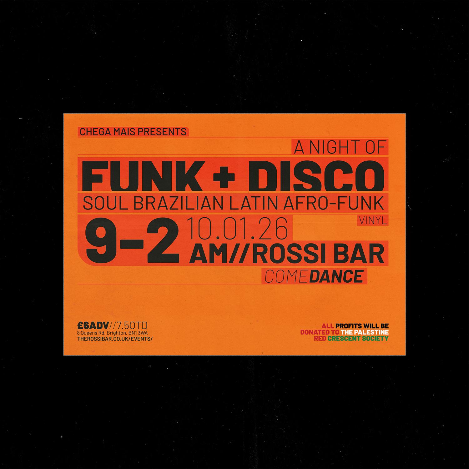 Chega Mais Presents: Worldwide Disco Funk
