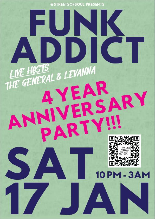 Funk Addict 4Th Anniversary Party