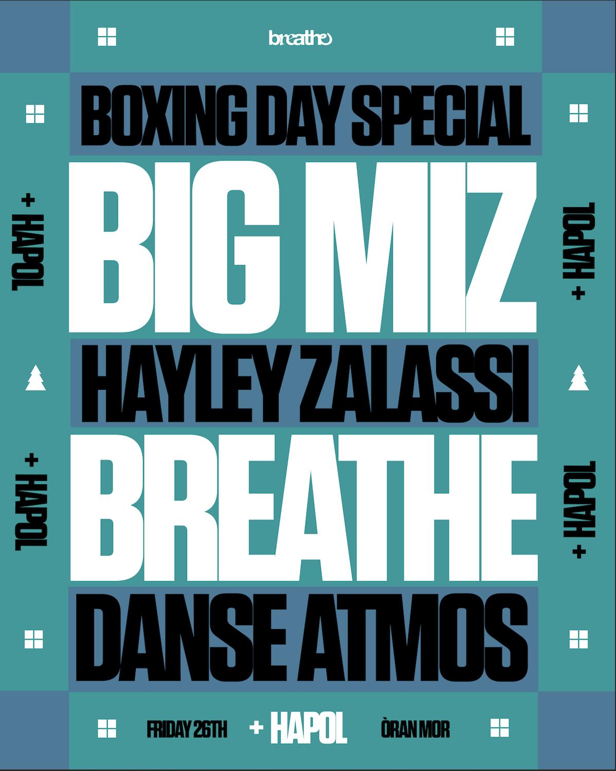 Breathe: Boxing Day Special