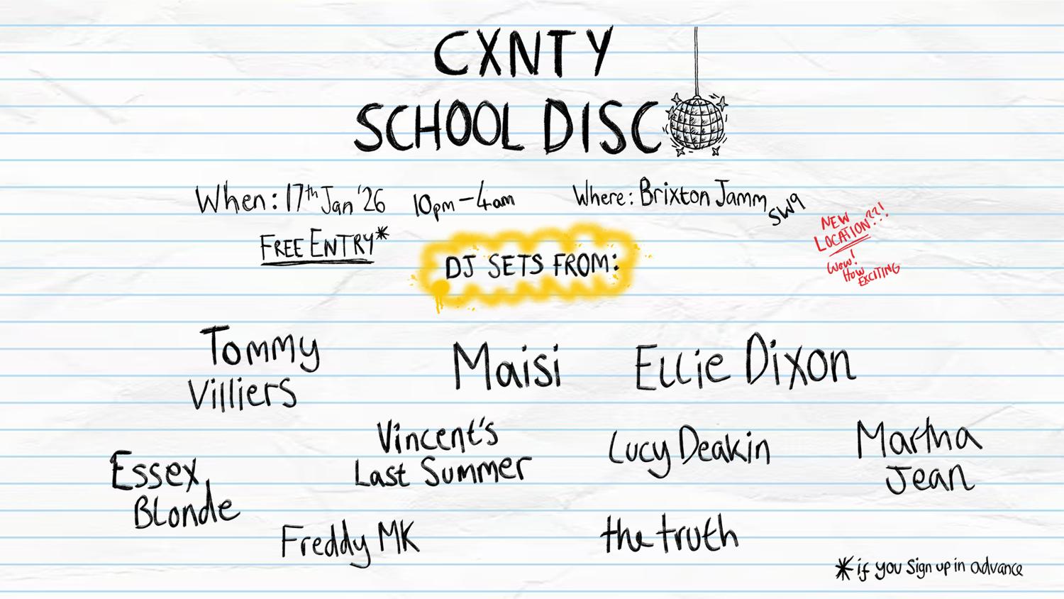 The Cxnty School Disco