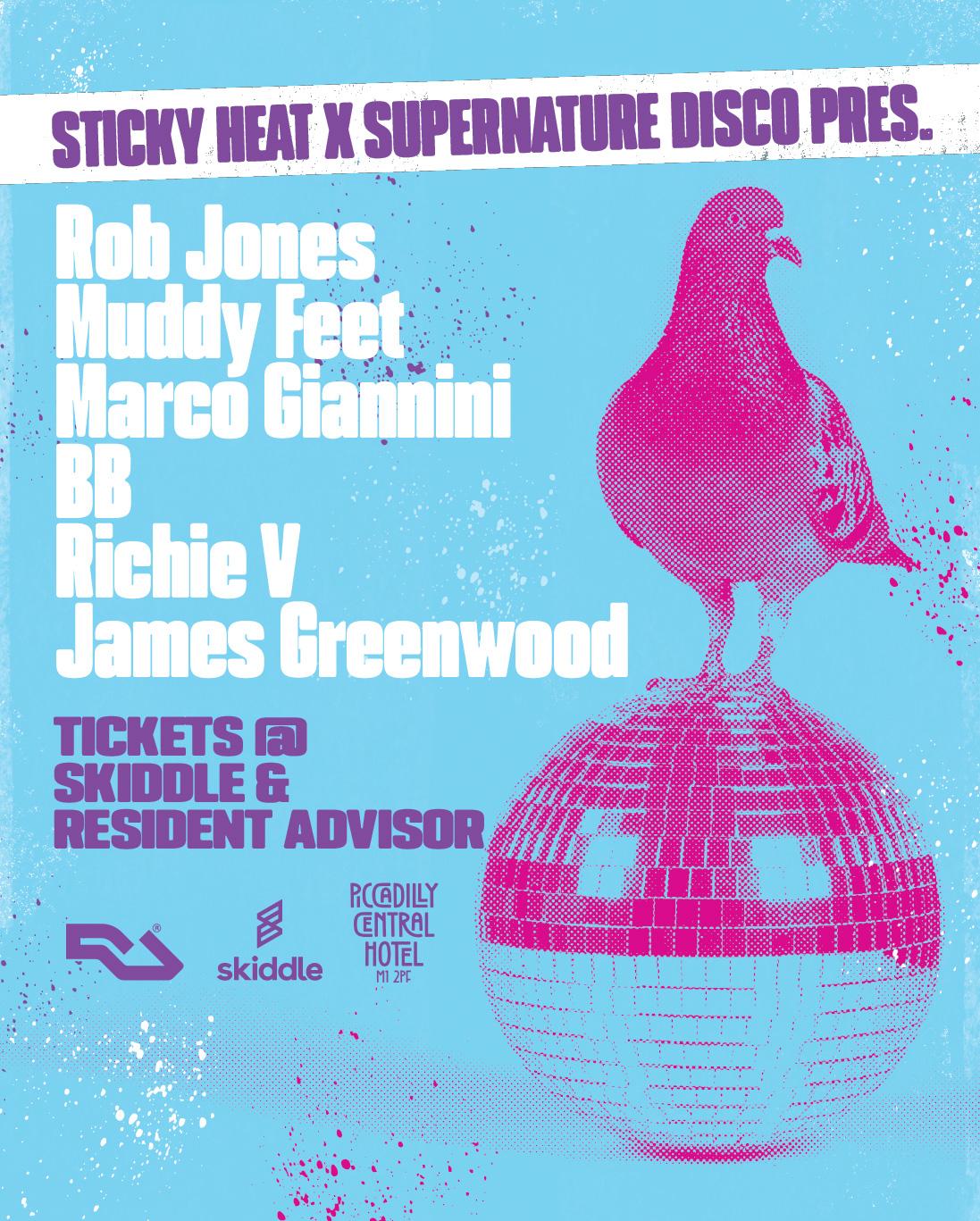 Sticky Heat X Supernature Pres. The New Years Day Lock In