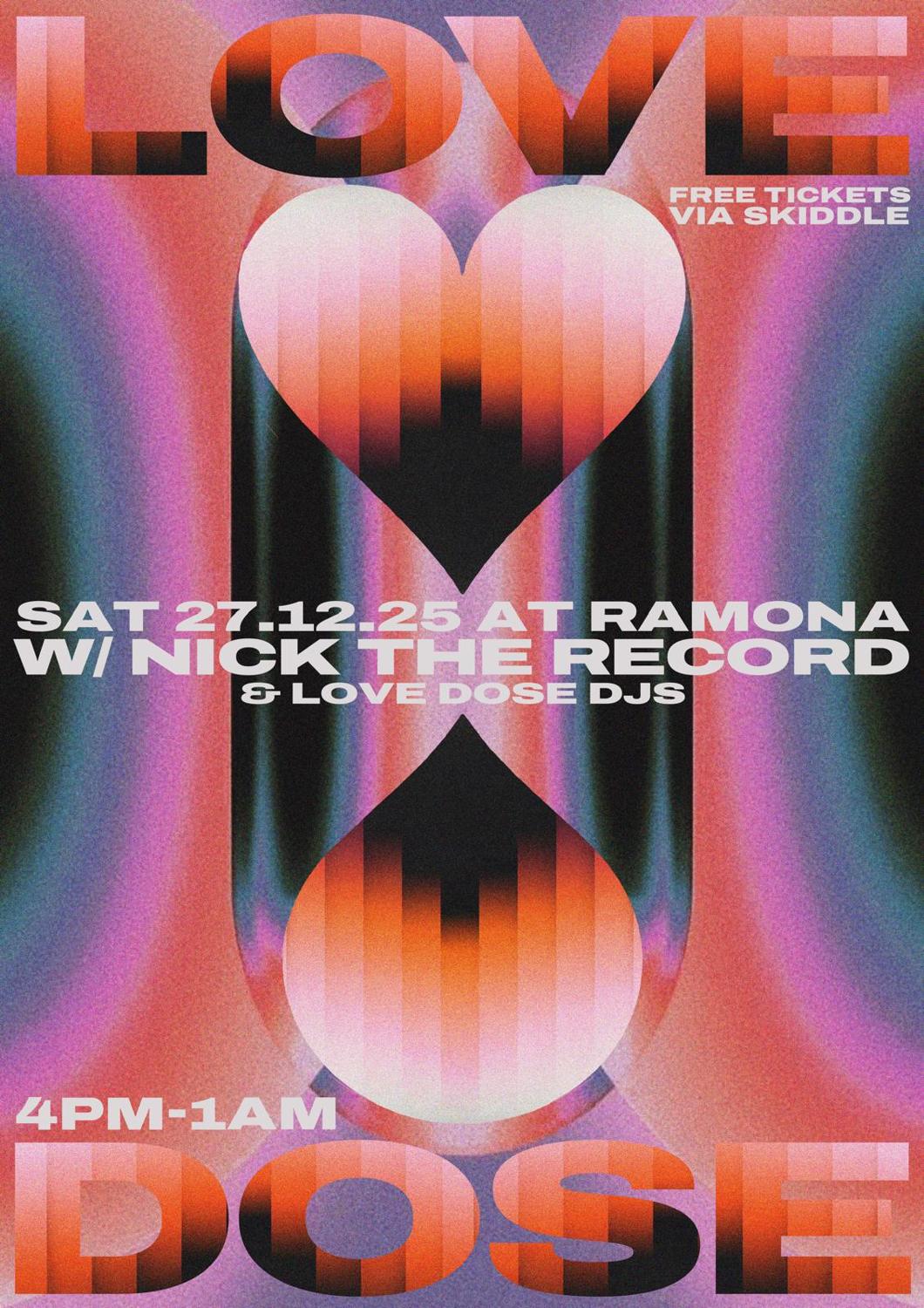 Nick The Record Plays Love Dose