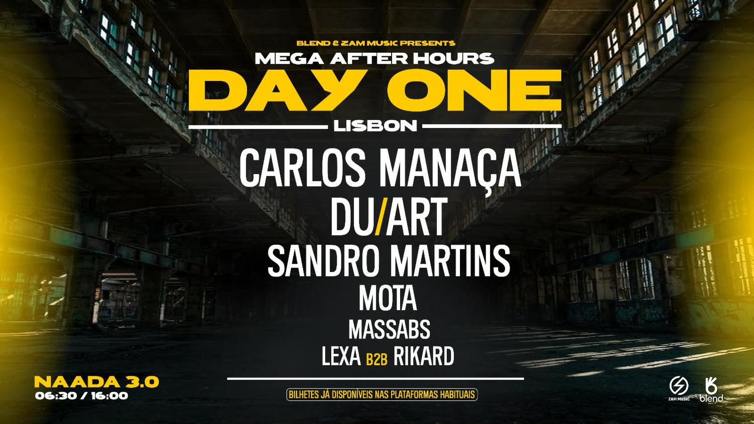 Mega After: Day One Editio With Duart, Carlos Manaça & Sandro Martins