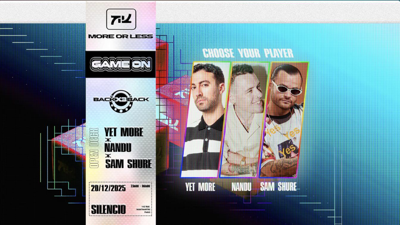 More Or Less: Yet More, Nandu, Sam Shure