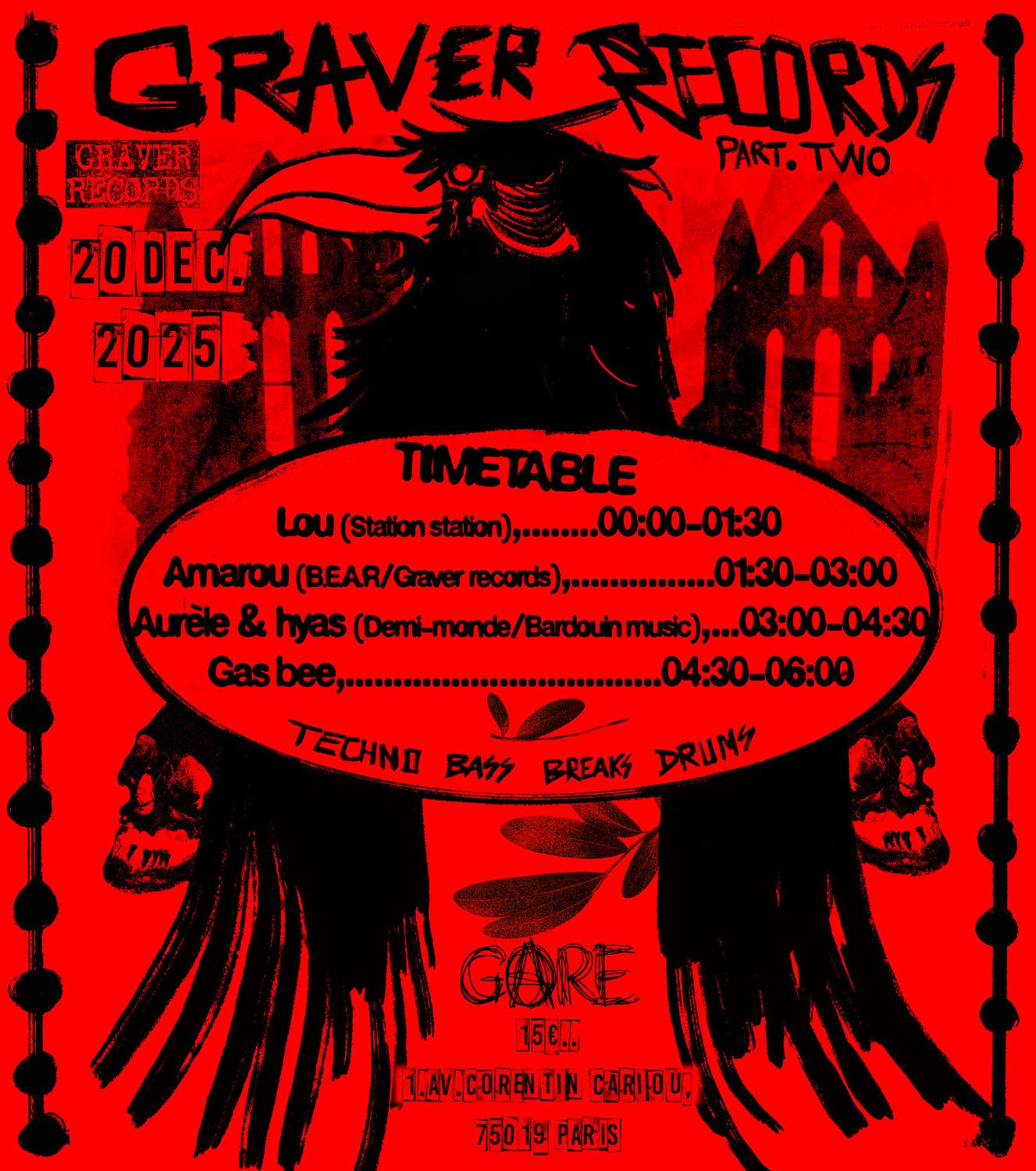 Graver Records Part Two - La Gare/Le Gore