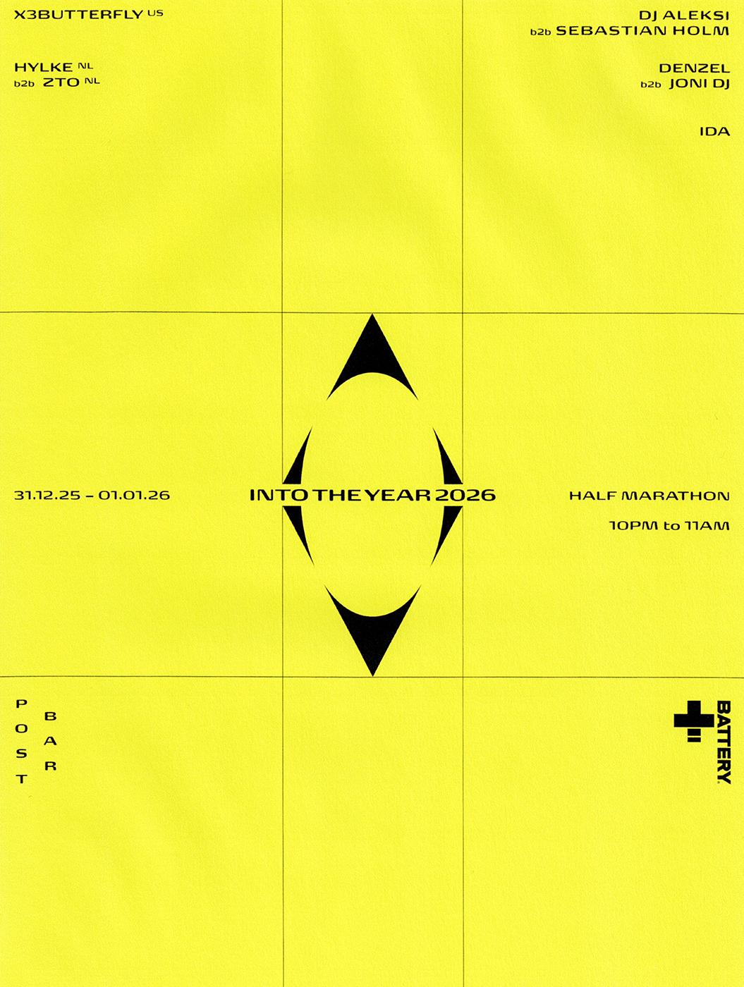 Into The Year: 2026 — Nye Half Marathon