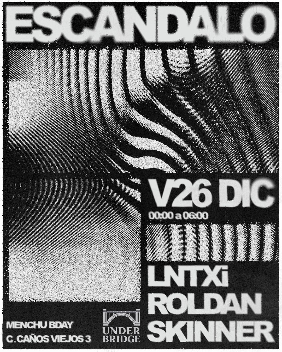 Escándalo X Under Bridge [Menchu Bday]