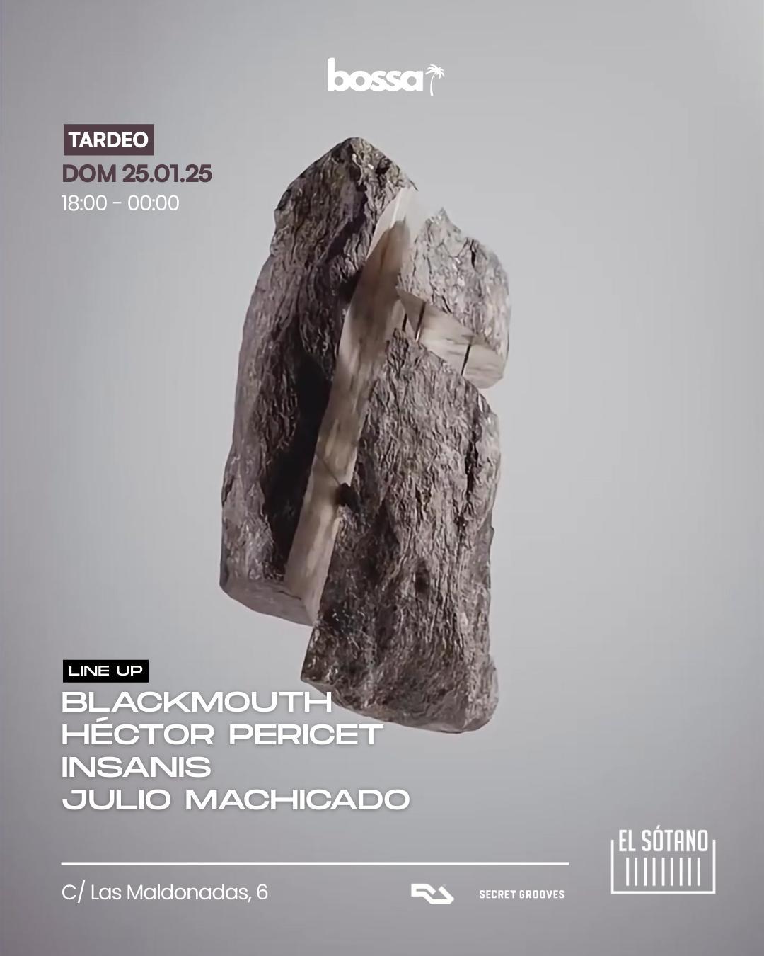 Bossa - Tardeo: Blakmouth, Héctor Pericet, Insanis, Julio Machicado