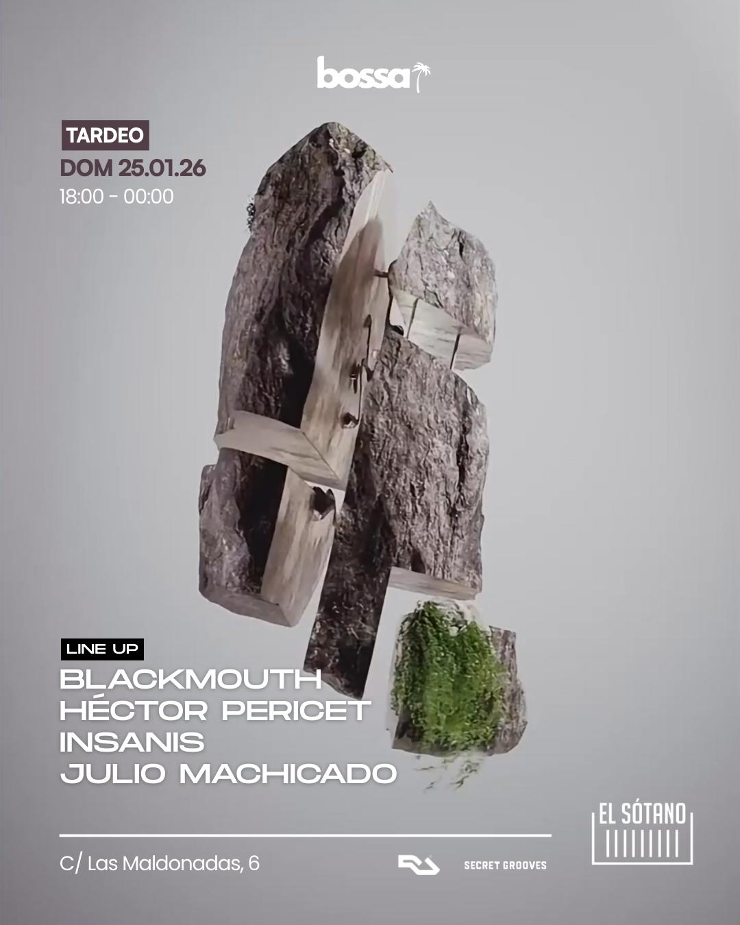 Bossa - Tardeo: Blakmouth, Héctor Pericet, Insanis, Julio Machicado