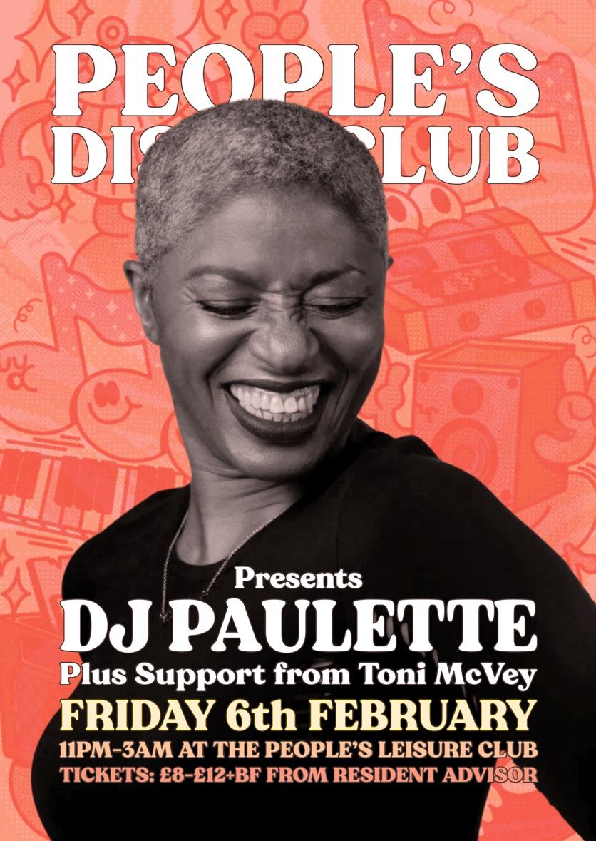 People'S Disco Club W. Dj Paulette (Hacienda) + Toni Mcvey