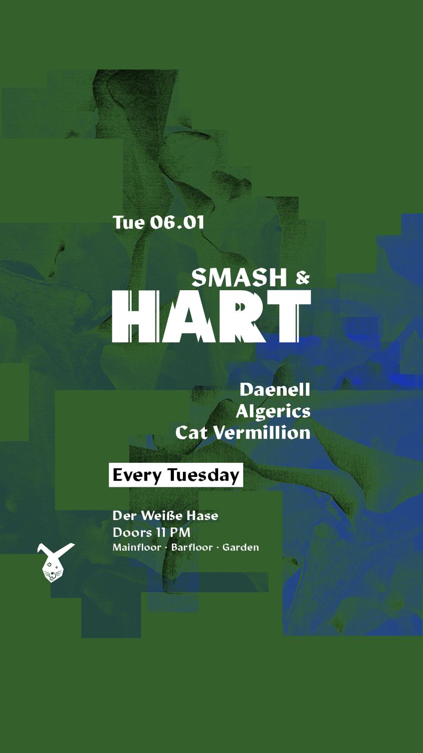 Smash & Hart ◢◤ Tuesday Rave [Free Entry Until Midnight*]