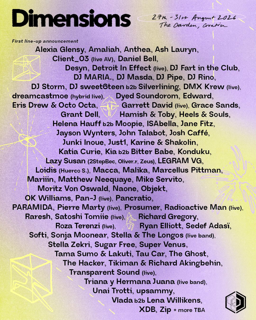 Dimensions Festival 2026 - Regional Tickets