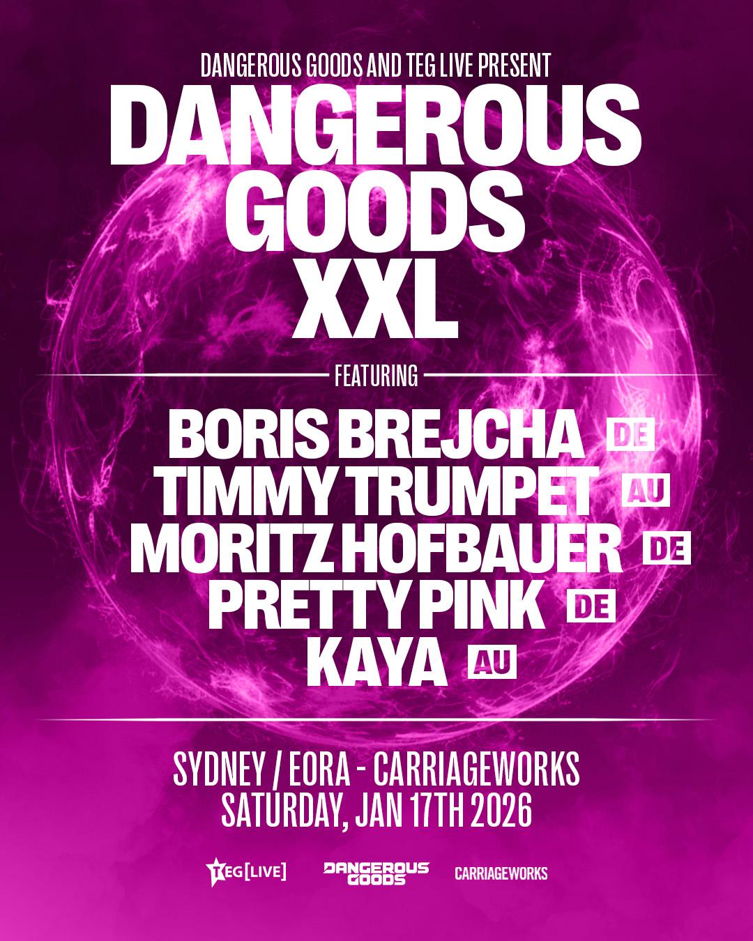 Dangerous Goods Xxl - Sydney