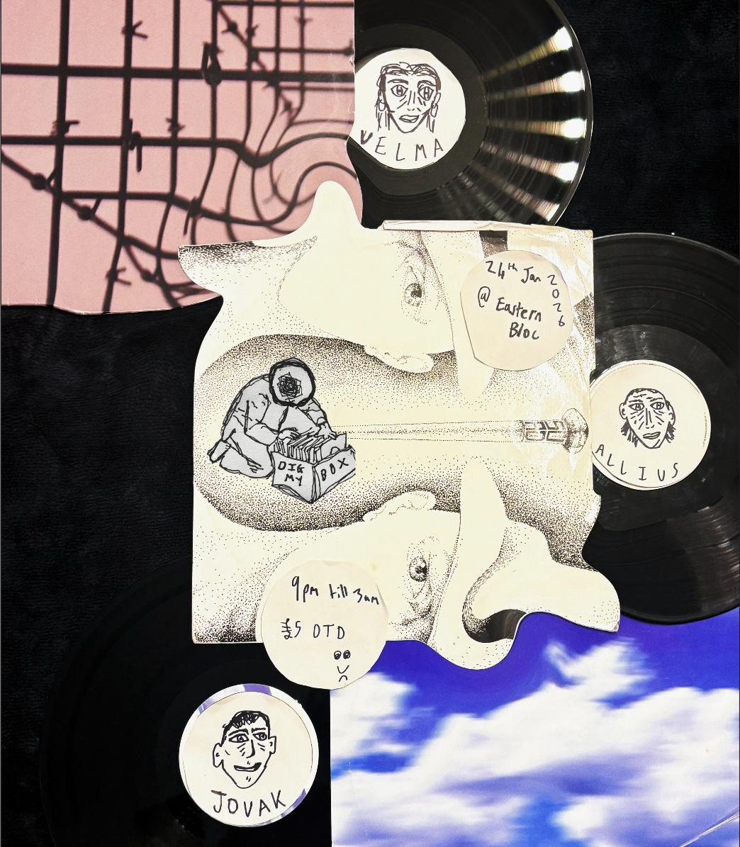 Dig My Box With Velma, Jovak & Allius