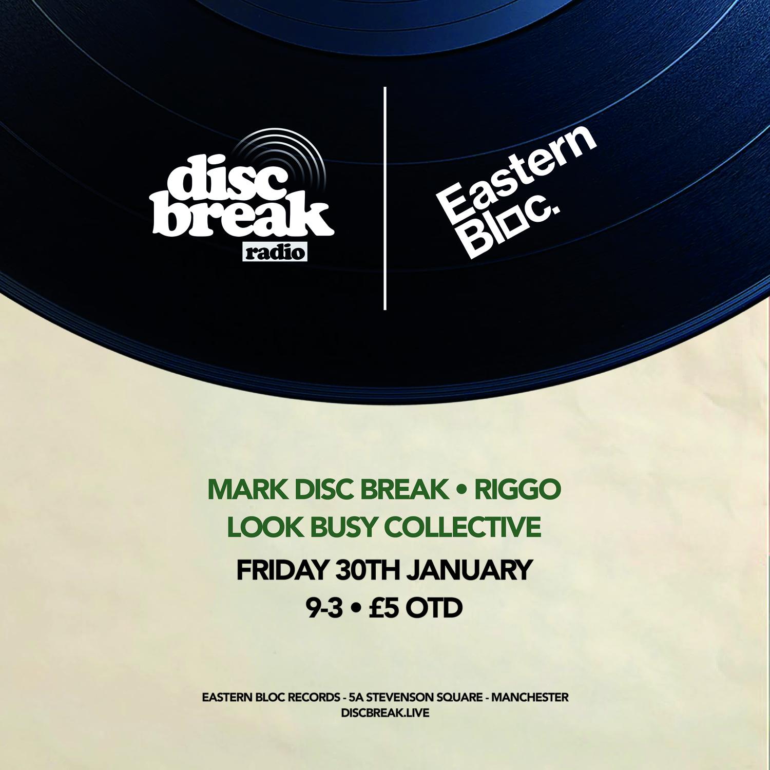 Disc Break Radio At Eastern Bloc