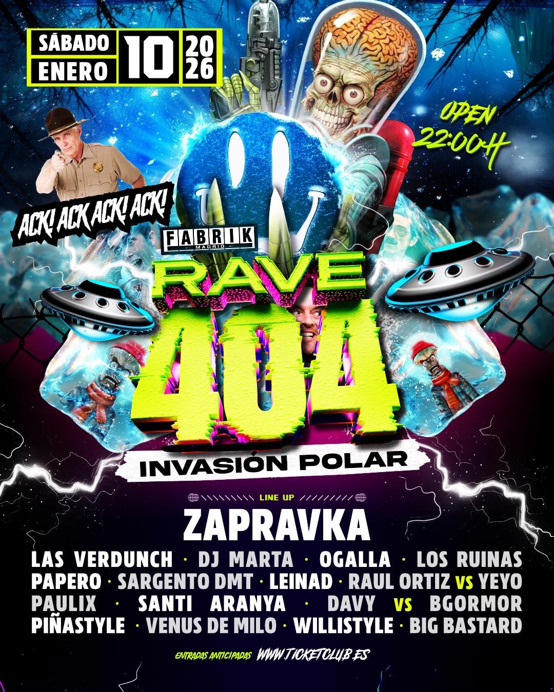 Rave 404 - Winter Edition With Zapravka