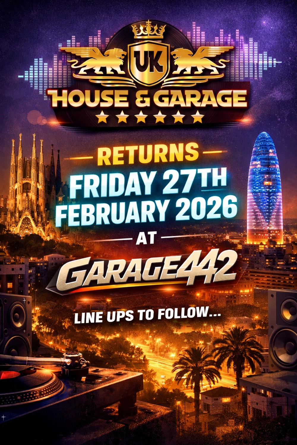 Uk House And Garage In Barcelona