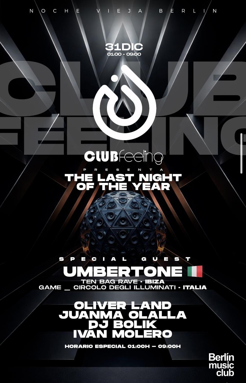 Fin De Año At Club Feeling