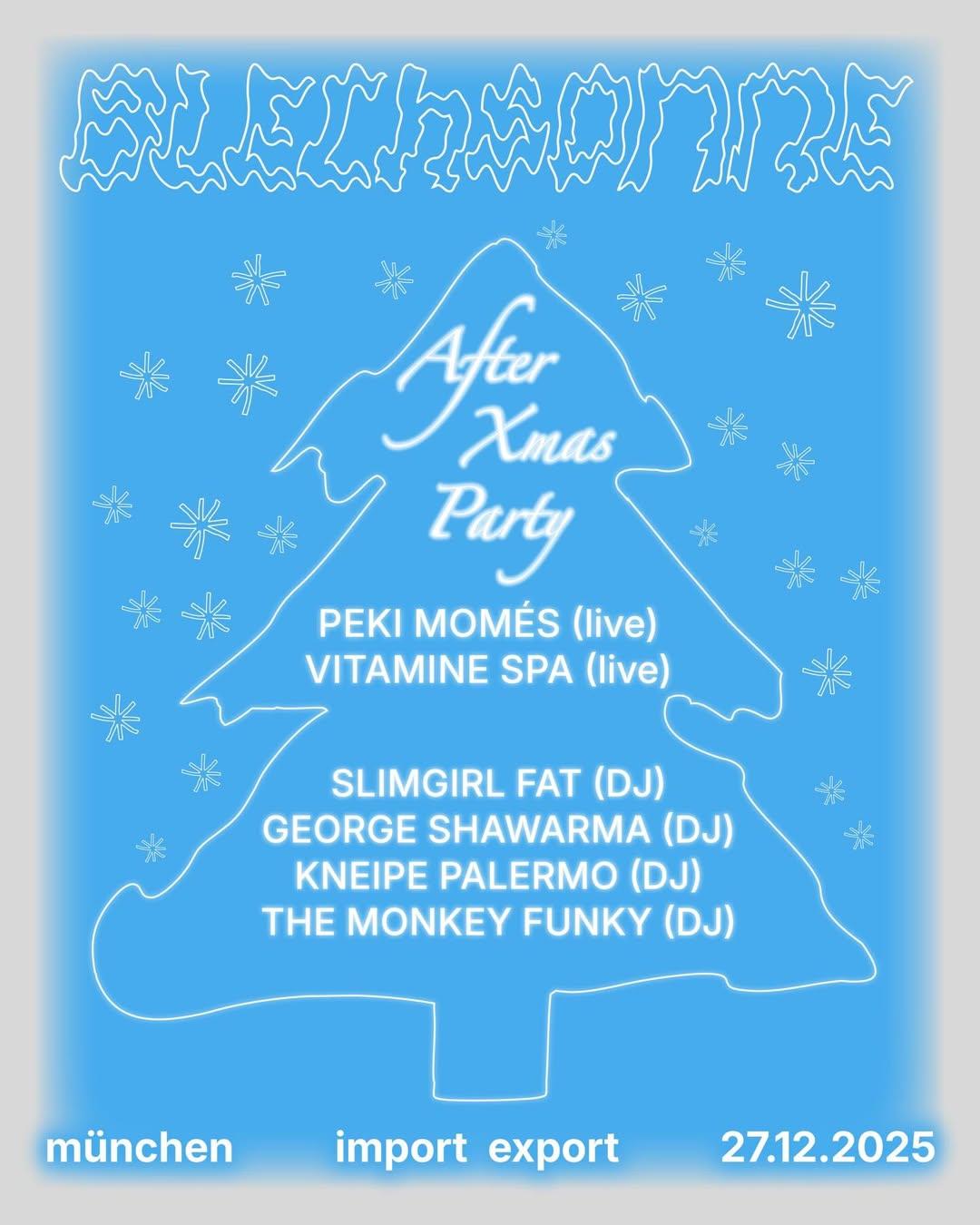 Blechsonne After Xmas Party