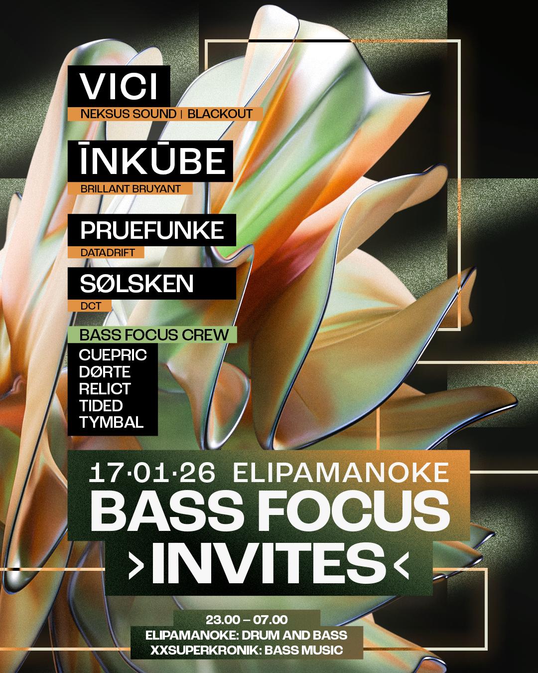 Bass Focus Invites