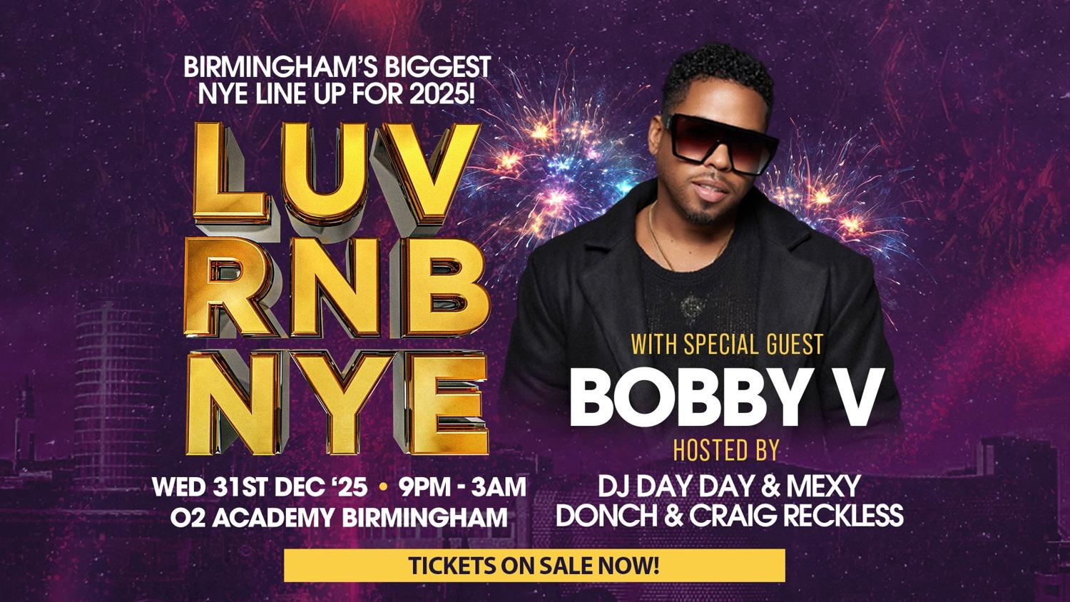 Luv Rnb Nye: Special Guest Bobby V