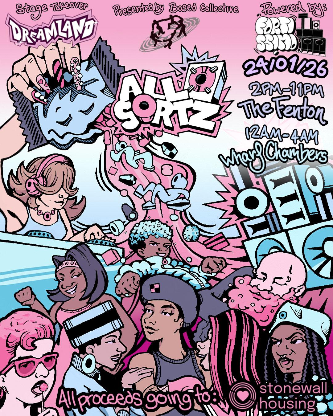 All Sortz - Charity Rave (Day & Night, 2 Venues)