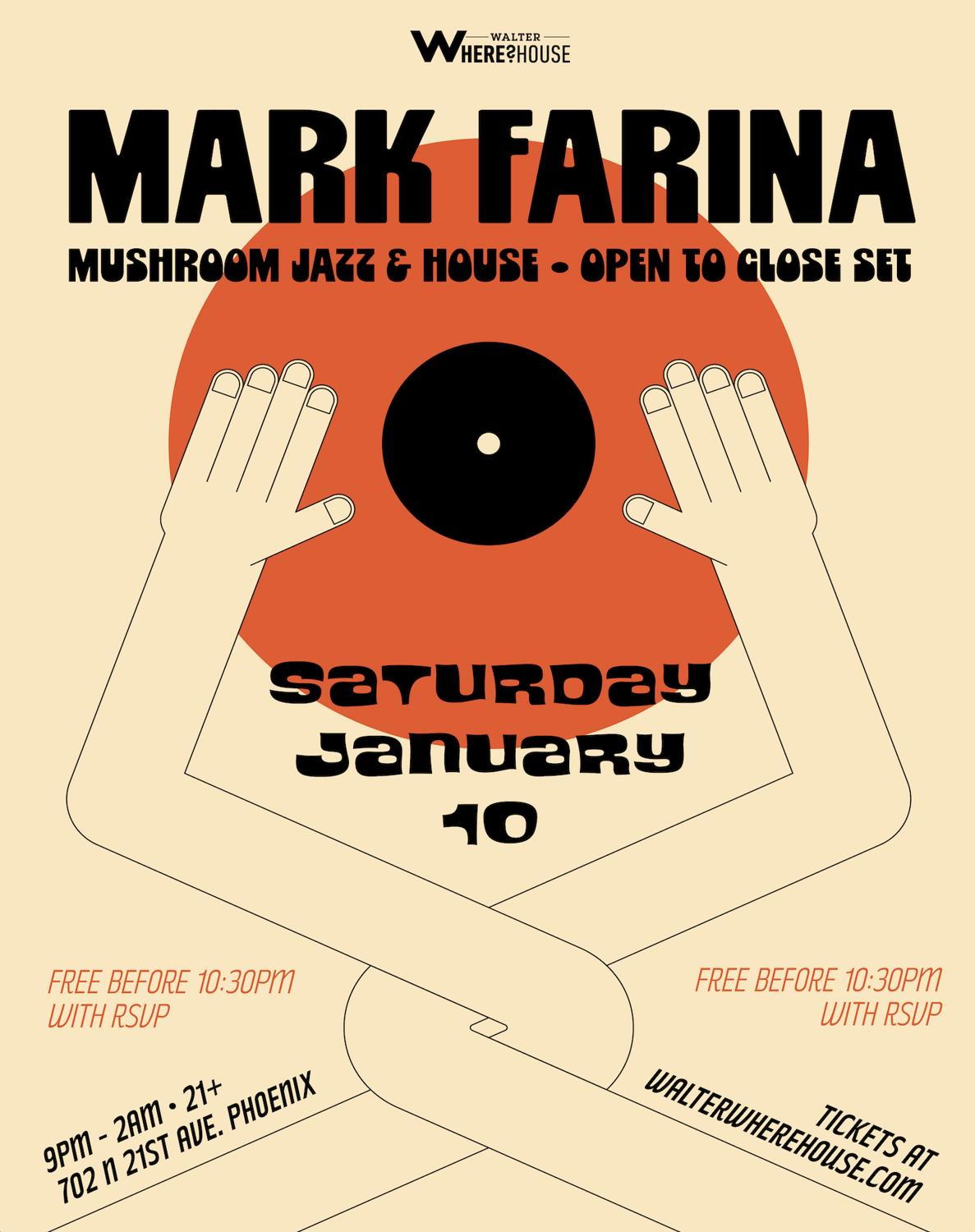 Walter Productions Presents: Mark Farina