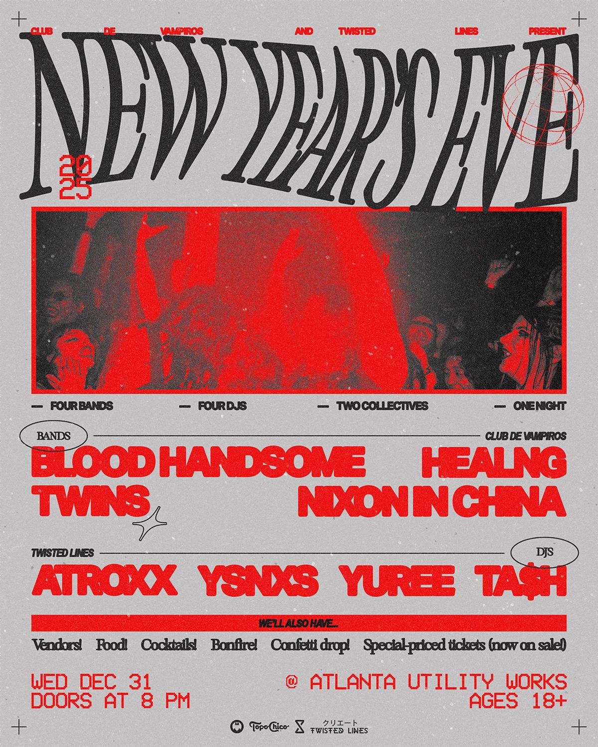 Club De Vampiros And Twisted Lines Present... Nye 2025