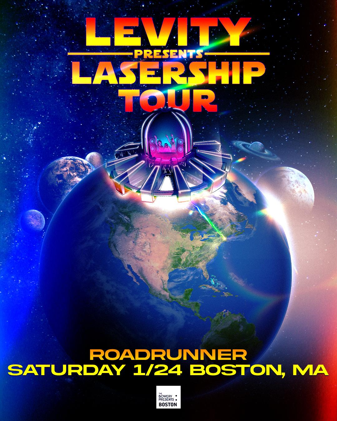 Levity Presents Lasership In Boston
