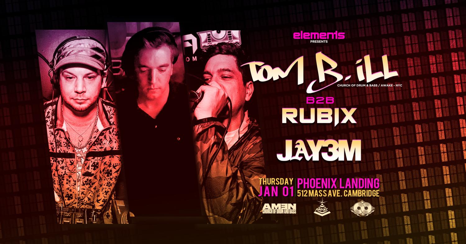 Elements - Tom B Ill B2B Rubix + Jay3M (Stamina - Sf)