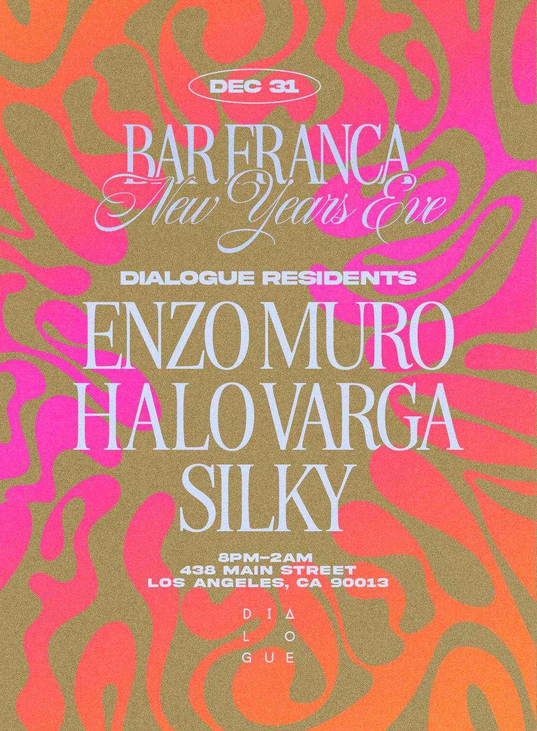 New Year'S Eve At Bar Franca