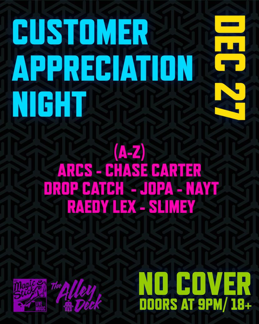Customer Appreciation Night
