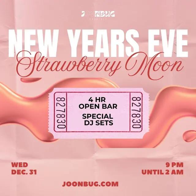 Strawberry Moon At Goodtime Hotel Nye Party 2026