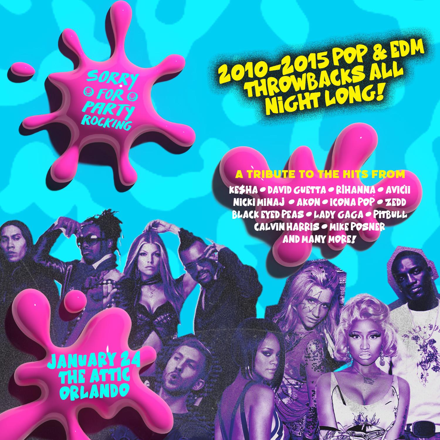 Sorry For Party Rocking (2010 - 2015 Pop & Edm Bangers All Night Long!)