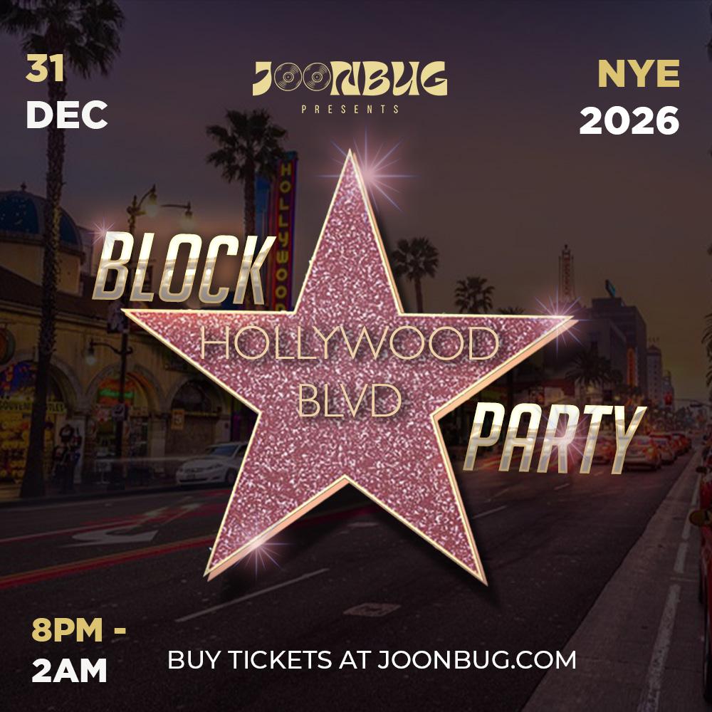 Hollywood Blvd Block Party Nye 2026 La