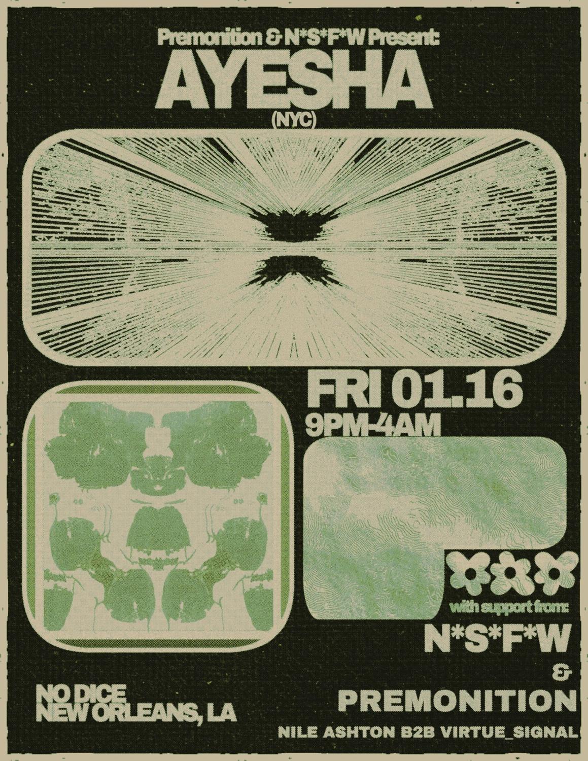 N*S*F*W & Premonition Present Ayesha